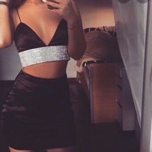 Meshki sparkle top bra Diamond top